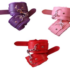BDSM Esposas de cuero pvc
bondage