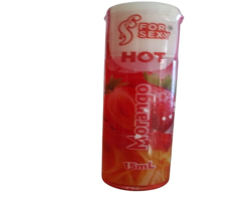 LUBRICANTE FRUTILLA EFECTO COMESTIBLE 15 ML